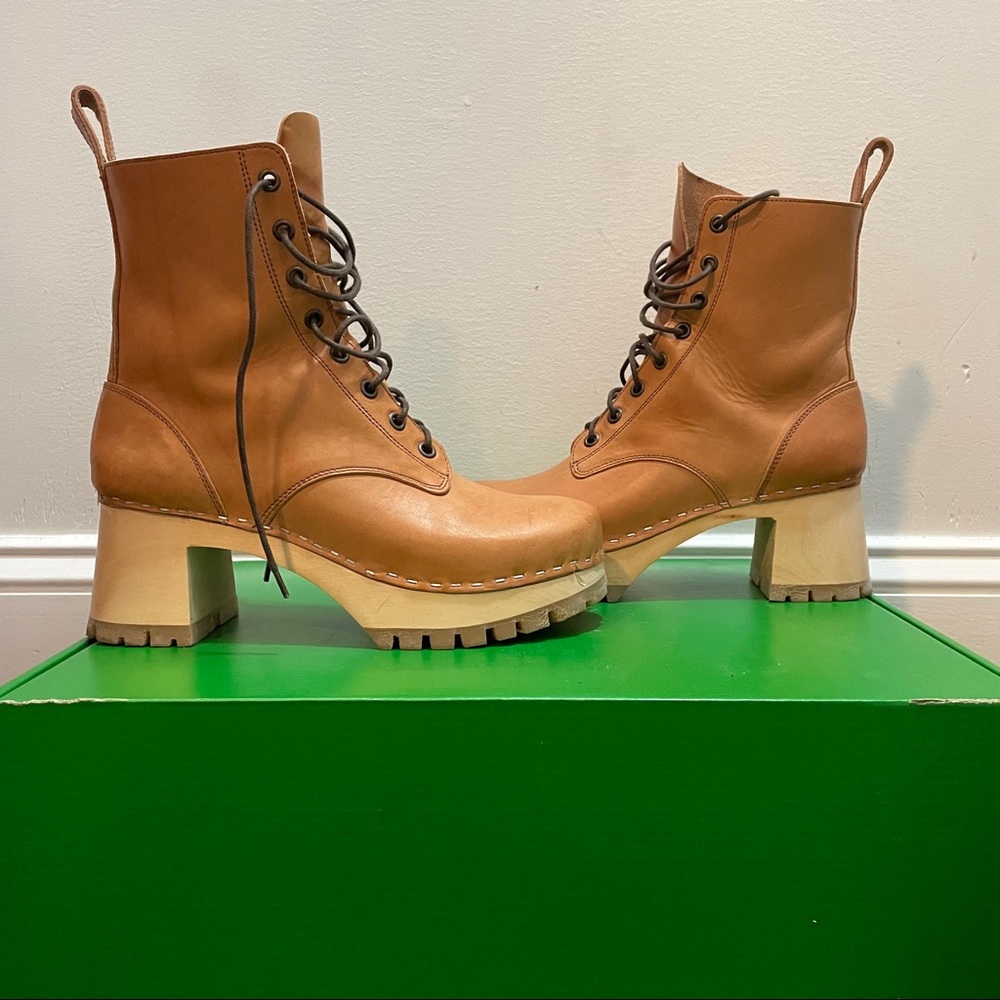 SOLD Swedish Hasbeens Nathalie boots size 38